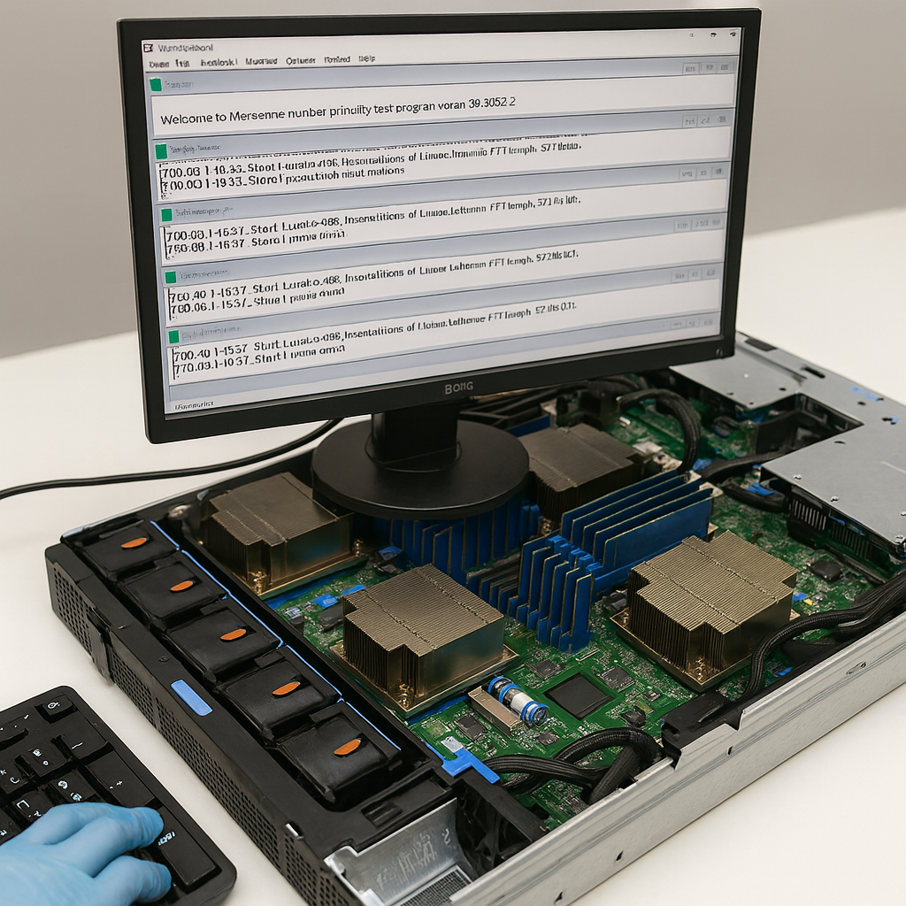 Burn-in testing photos